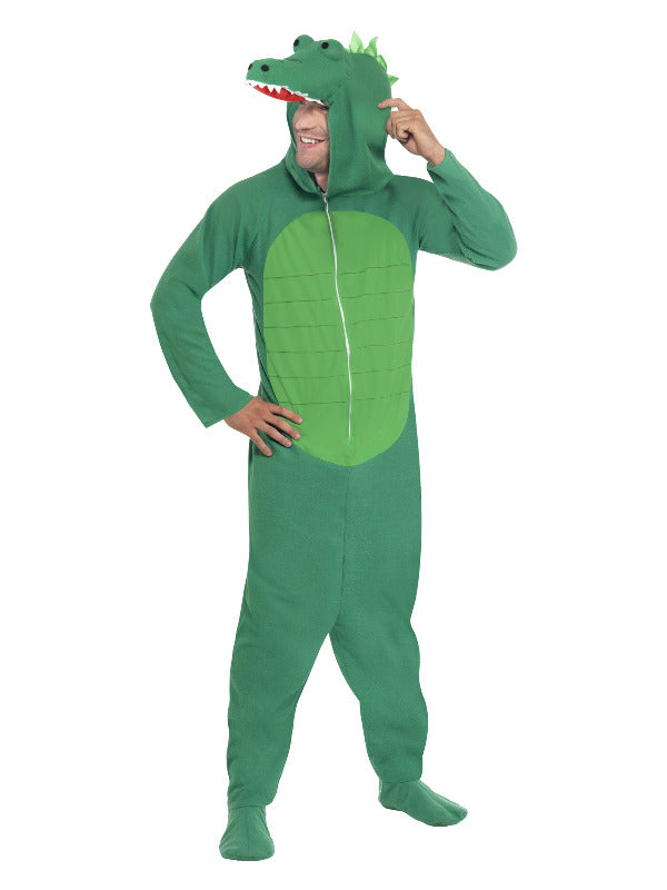 Crocodile Costume, Green - 2
