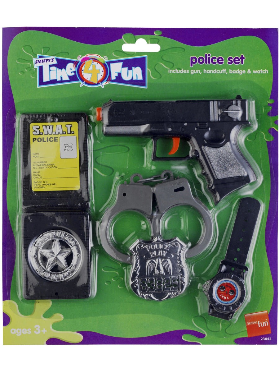 Police Set, Black - 1