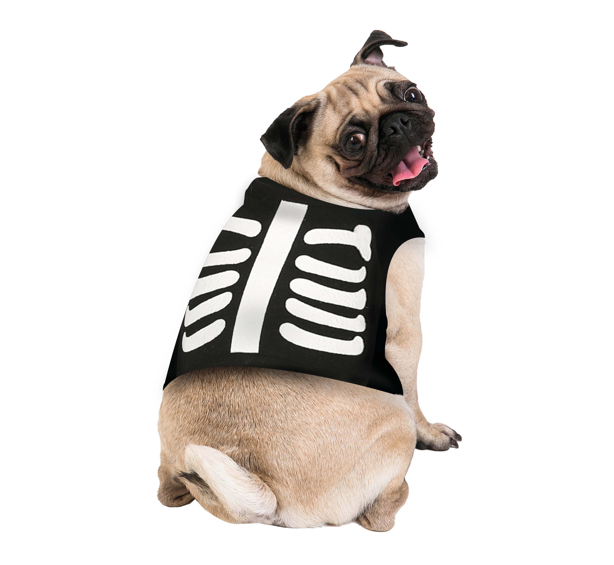 COSTUME SKELETON ANIMAL SIZE S