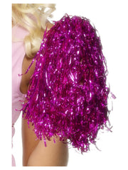 Pom Poms Metallic, Pink - 1