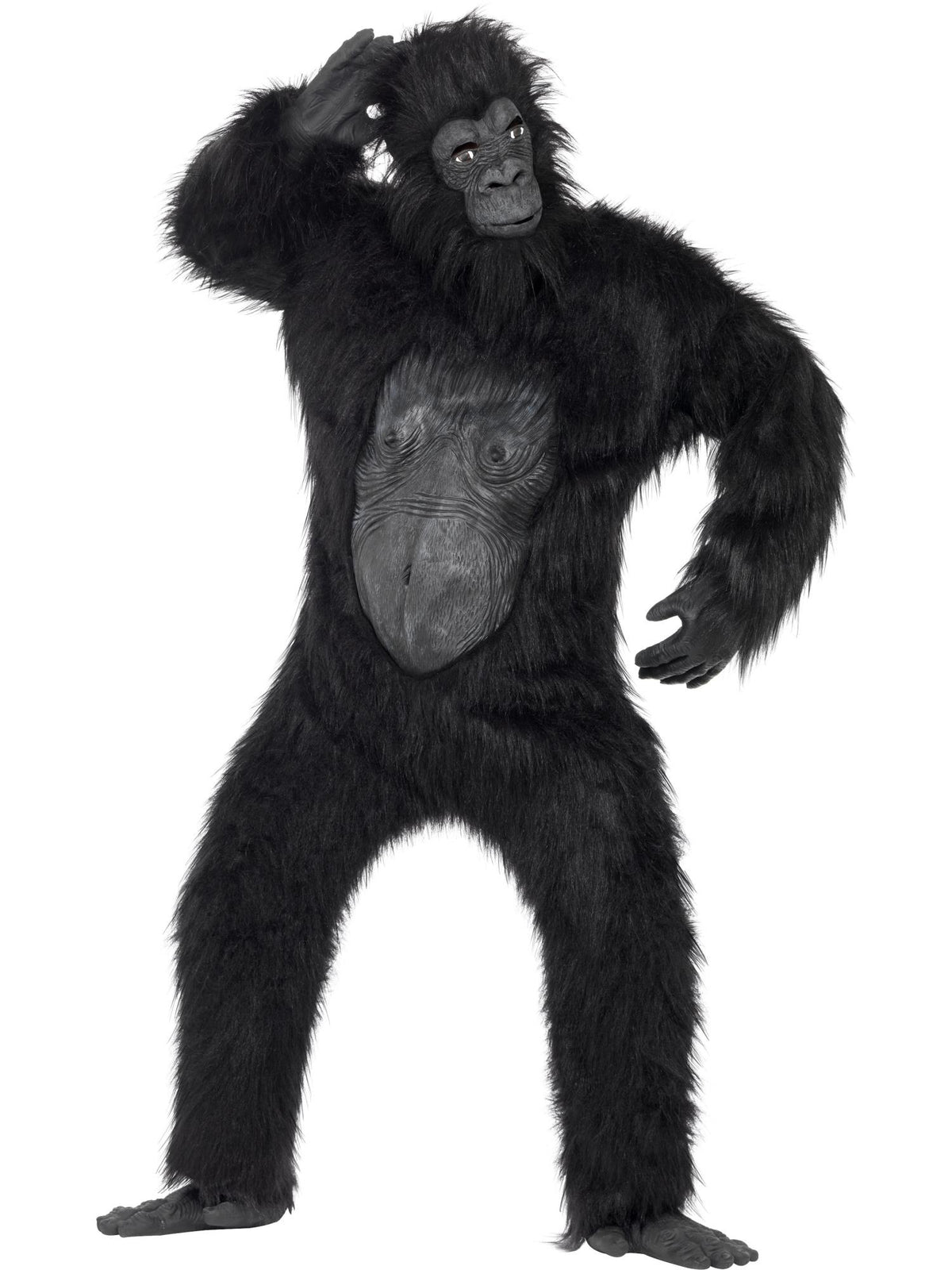Deluxe Gorilla Costume, Black 1