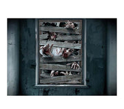SCARY WINDOW DECORATION, 80X120 CM