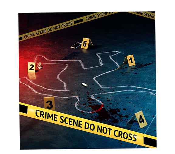 CRIME SCENE SET (9 M. SASH)