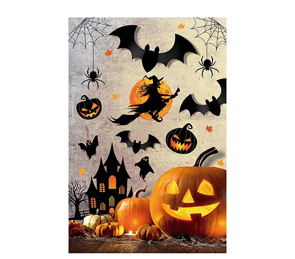 ADEHESIVE WALL SILHOUETTE DECORATION 70X80 CM