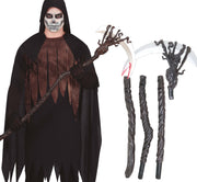 SCYTHE OF DEATH, DETACHABLE, 150 CMS.