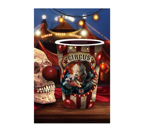BAG OF 6 CLOWN CUPS 355 CL. 11 CM