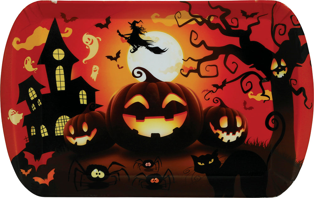 PUMPKIN TRAY, 39X24 CMS, PLASTIC