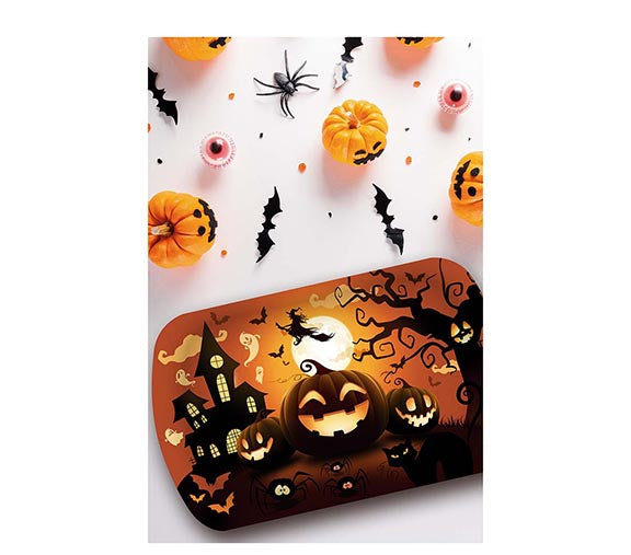 PUMPKIN TRAY, 39X24 CMS, PLASTIC