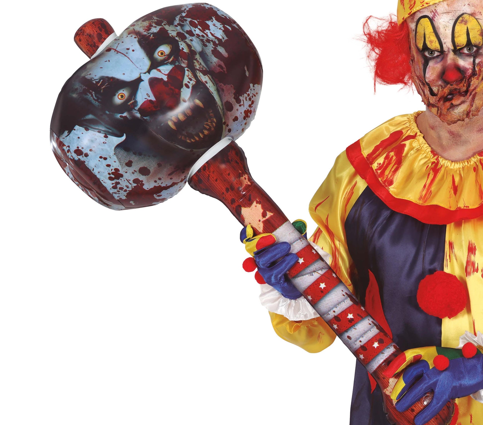 INFLATABLE CLOWN HAMMER 90 CM