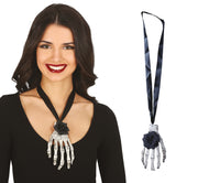 SKELETON HAND NECKLACE