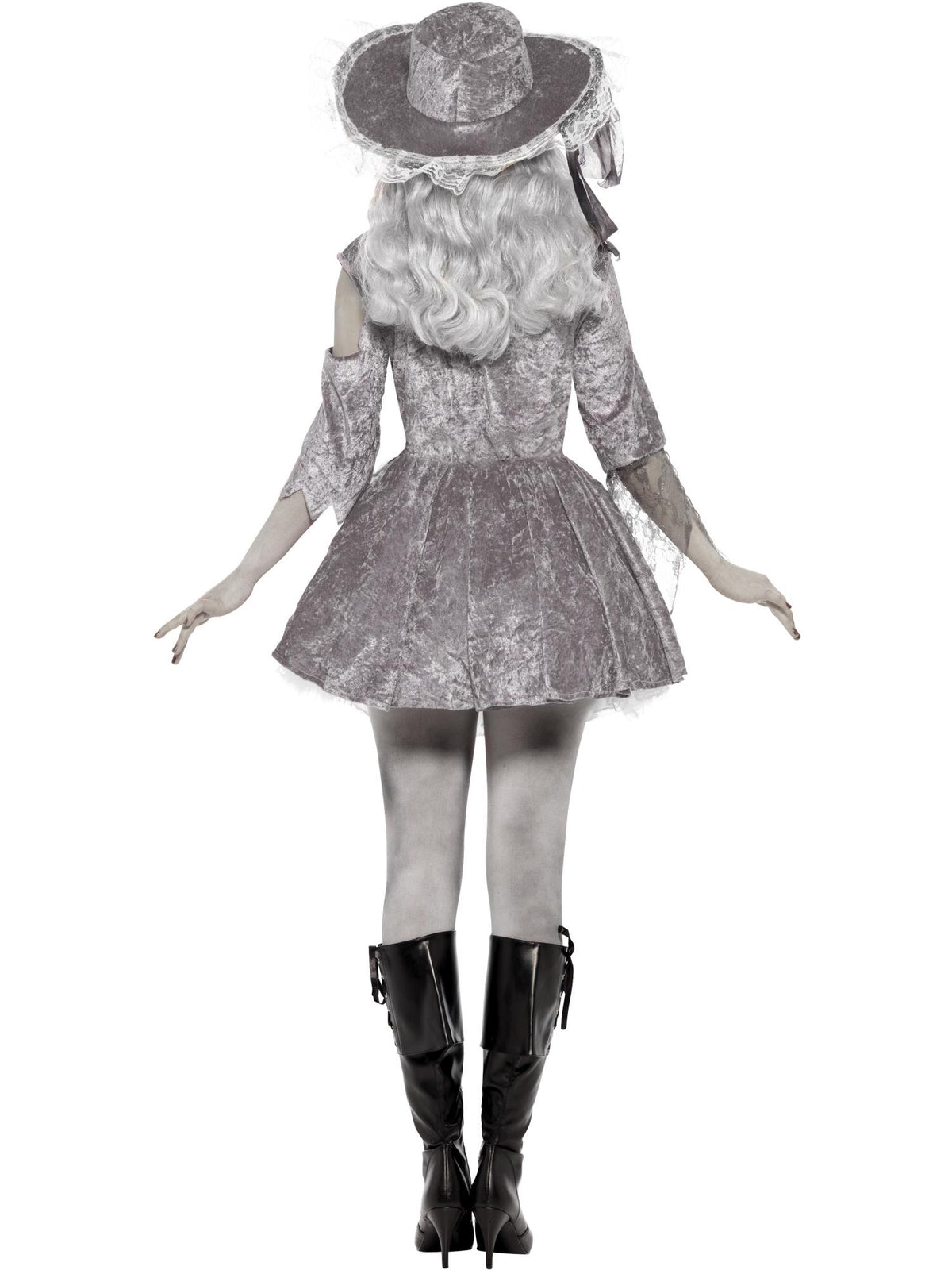Deluxe Ghost Ship Pirate Treasure Costume, Grey 2