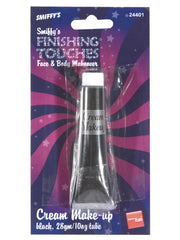 Smiffys Make-Up FX, Aqua Cream Make-Up, Black - 1