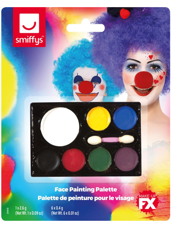 Smiffys Make-Up FX, 7 Colour Palette, Grease, - 2