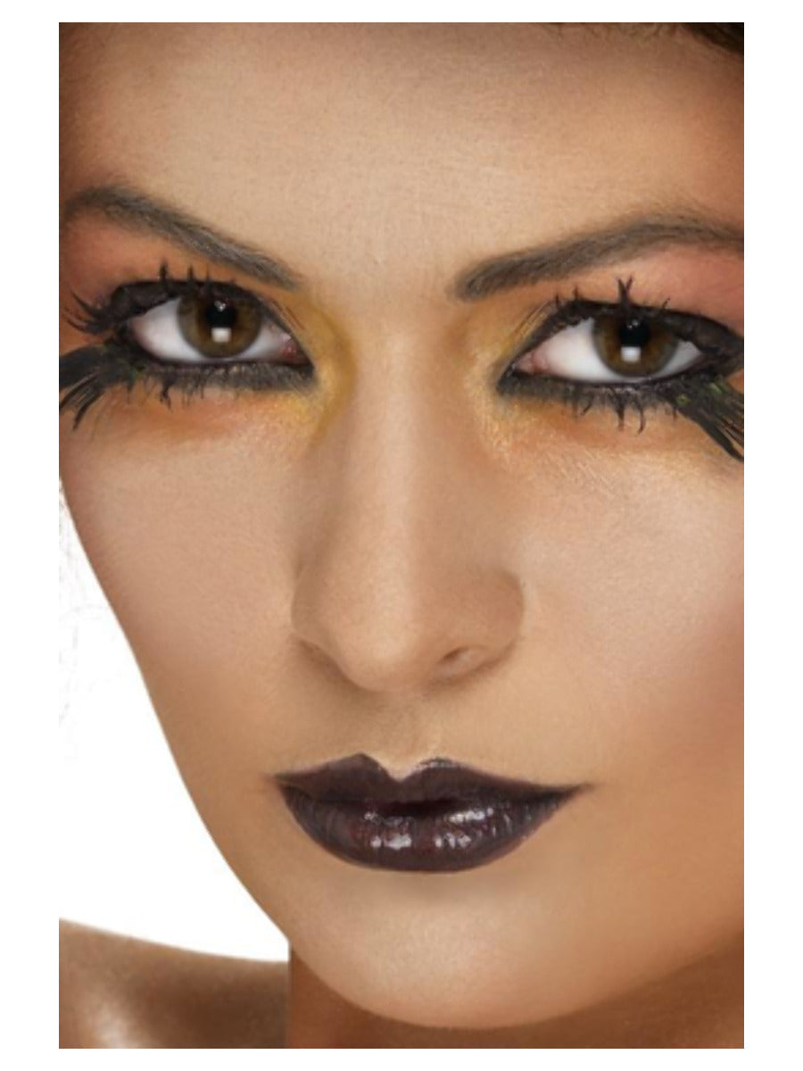Smiffys Make-Up FX, Lipstick, Black - 1