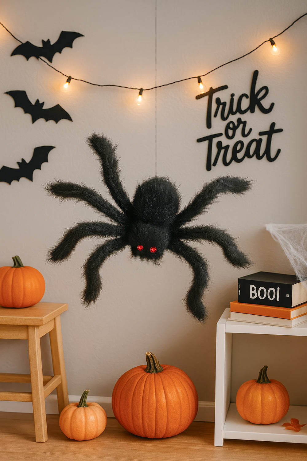 BLACK SPIDER, 50 CMS.