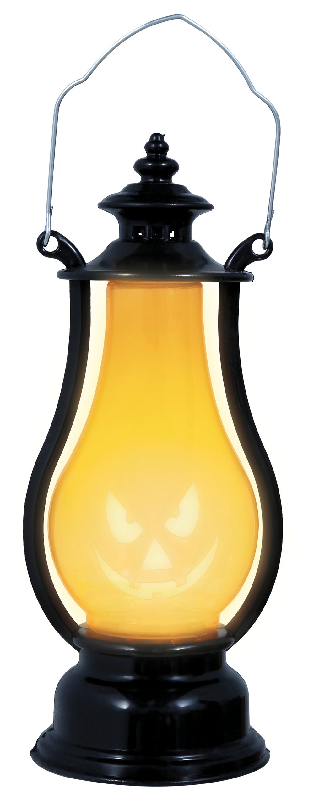 PUMPKIN LANTERN WITH LIGHT, 16 CMS.