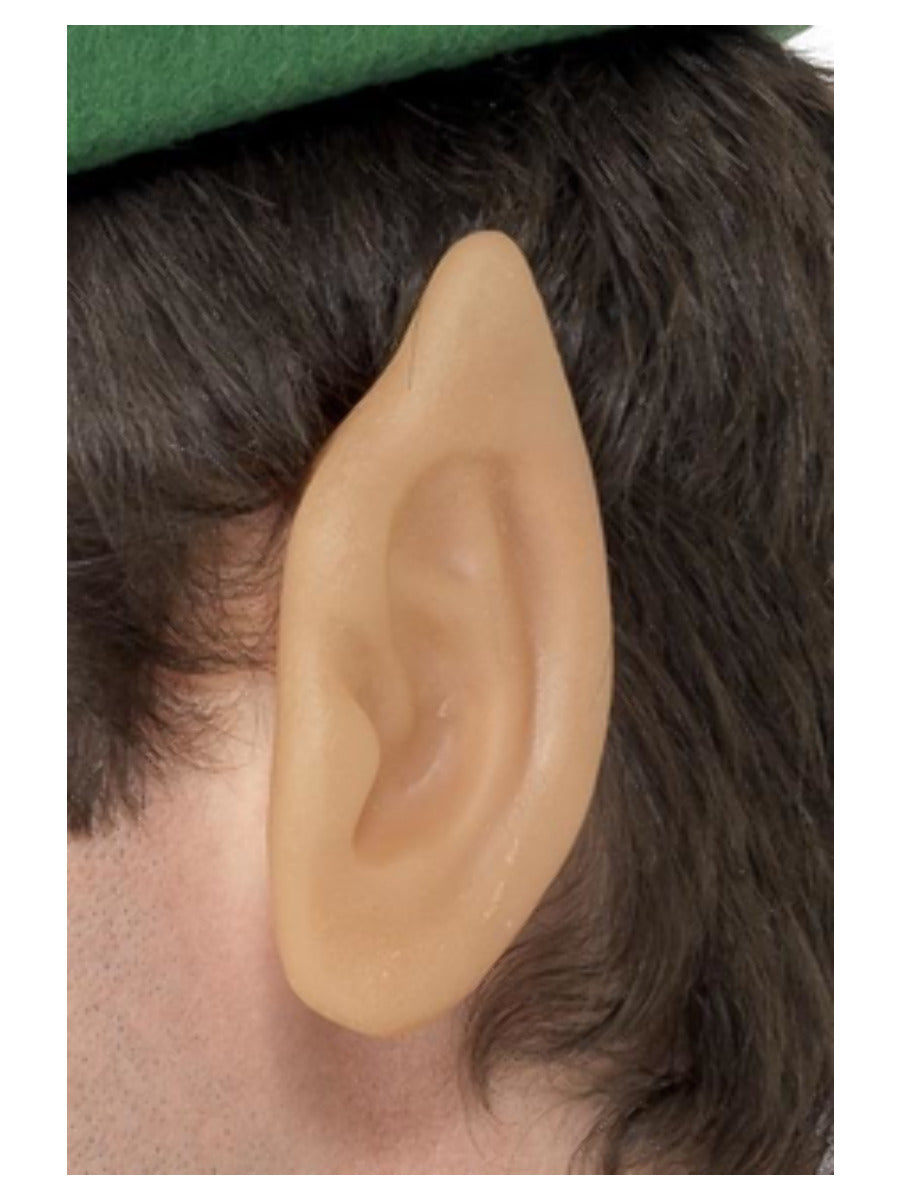 Soft Vinyl Pointed Elf Ears, Flesh - 1