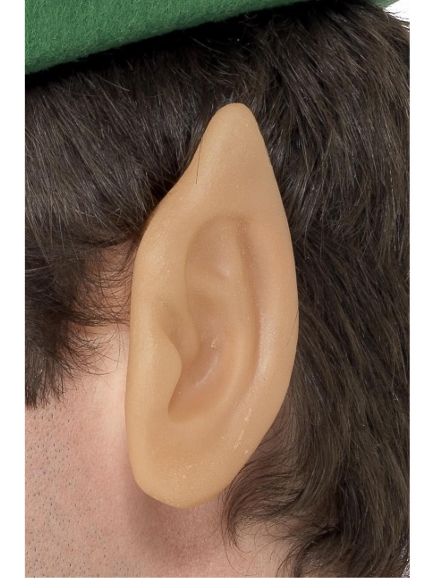 Soft Vinyl Pointed Elf Ears, Flesh 1