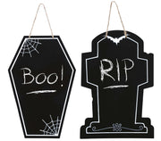 ASSORTED HALLOWEEN BLACKBOARDS 40X27 CMS.