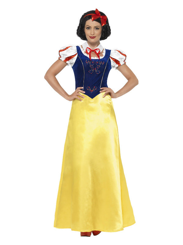 Princess Snow Costume, Yellow - 2