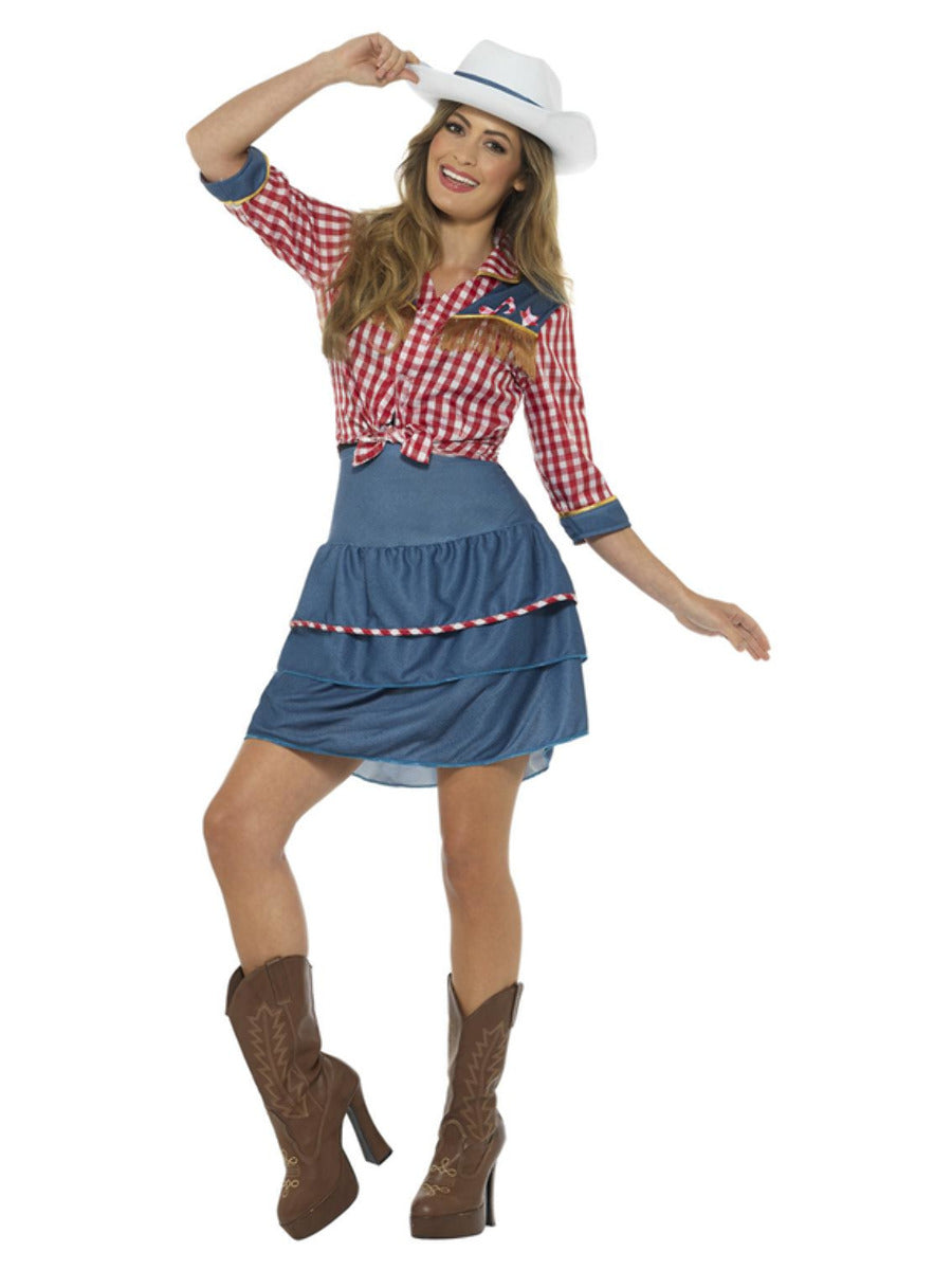 Rodeo Doll Costume, Blue - 5