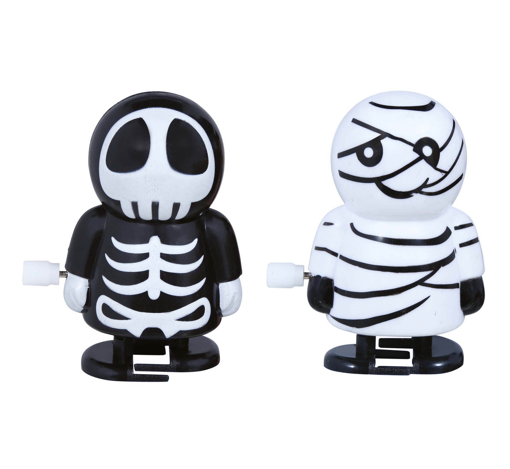 BOX 12 WIND-UP WALKING FIGURES, 5,5 CM