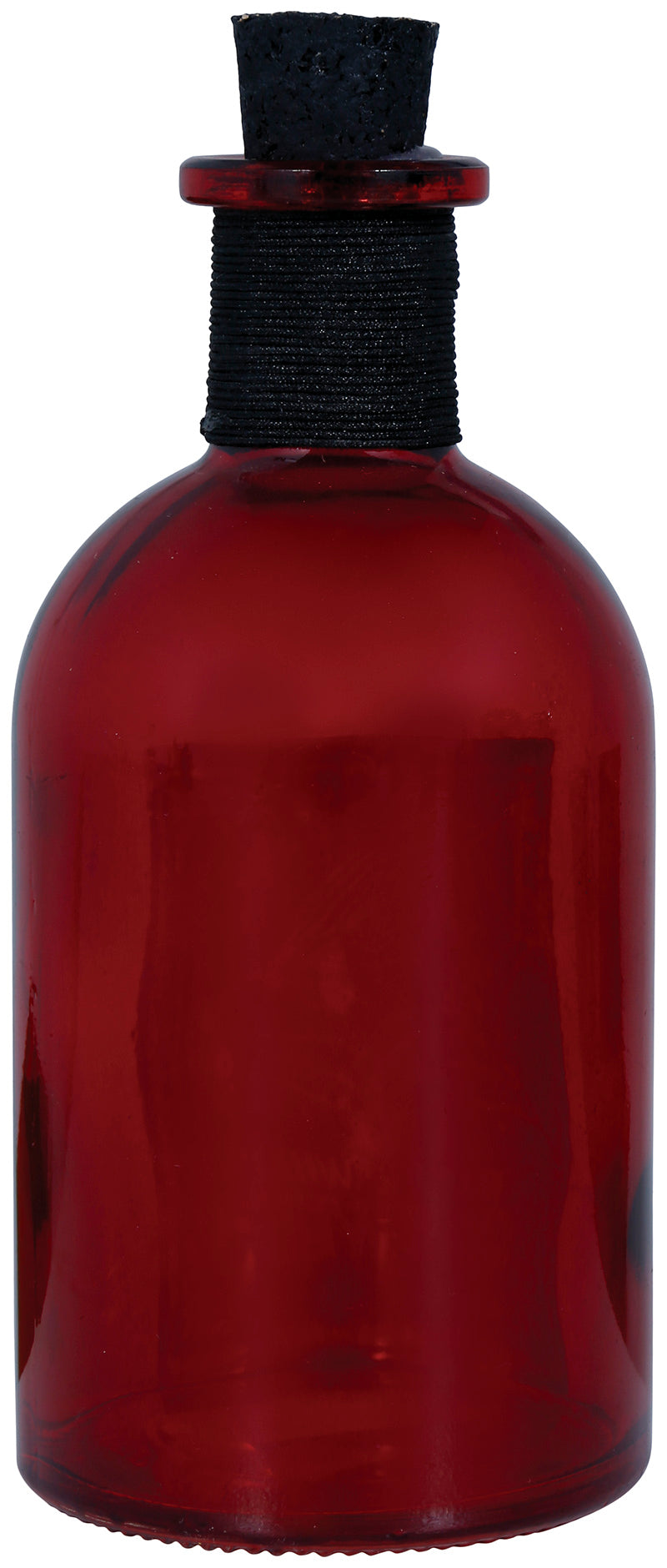 ASSORTED GLASS POISON BOTTLES, 14 CMS.