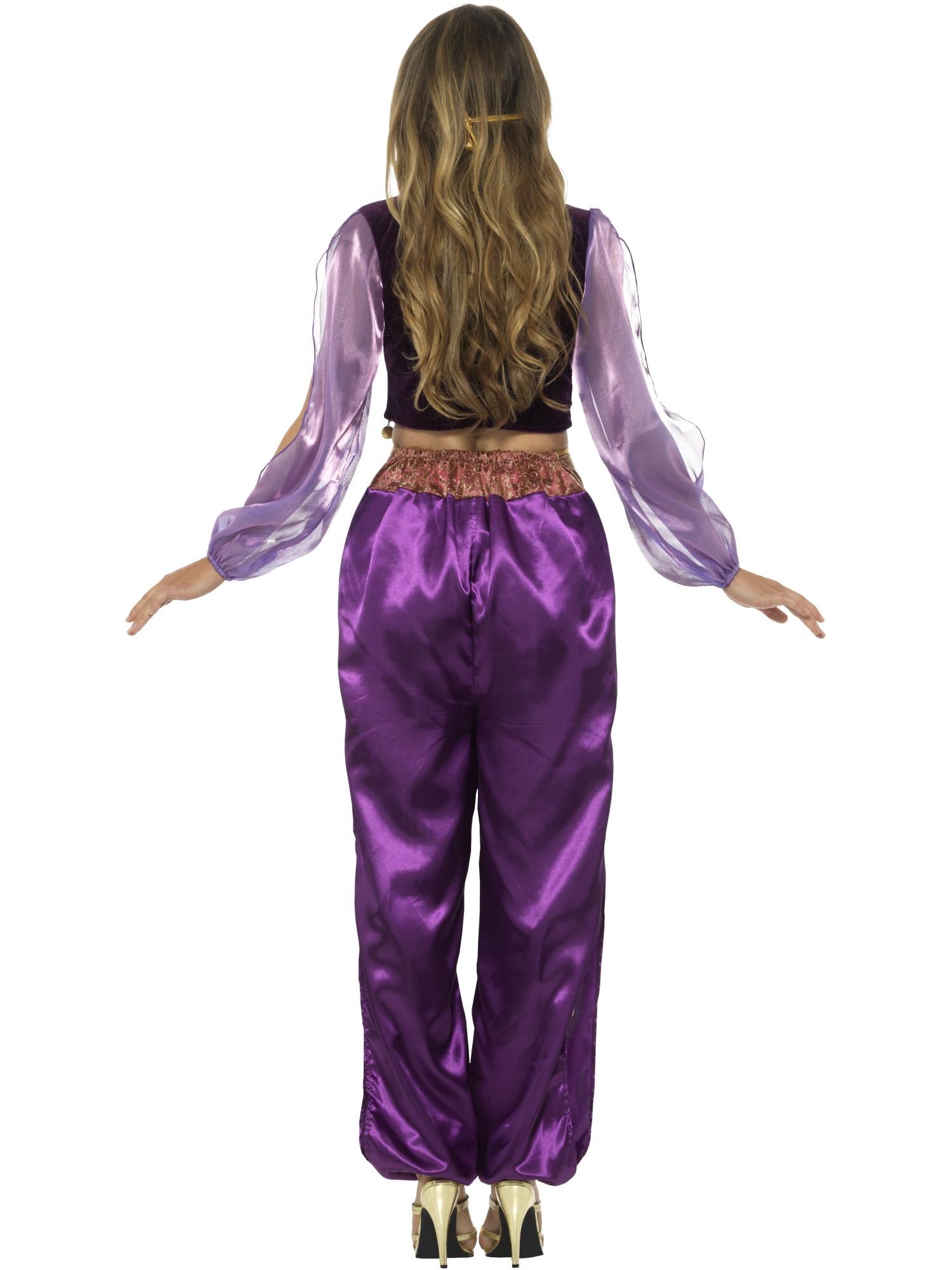 Arabian Princess Costume, Purple 2