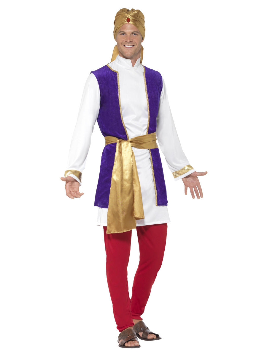 Arabian Prince Costume, Multi-Coloured - 1