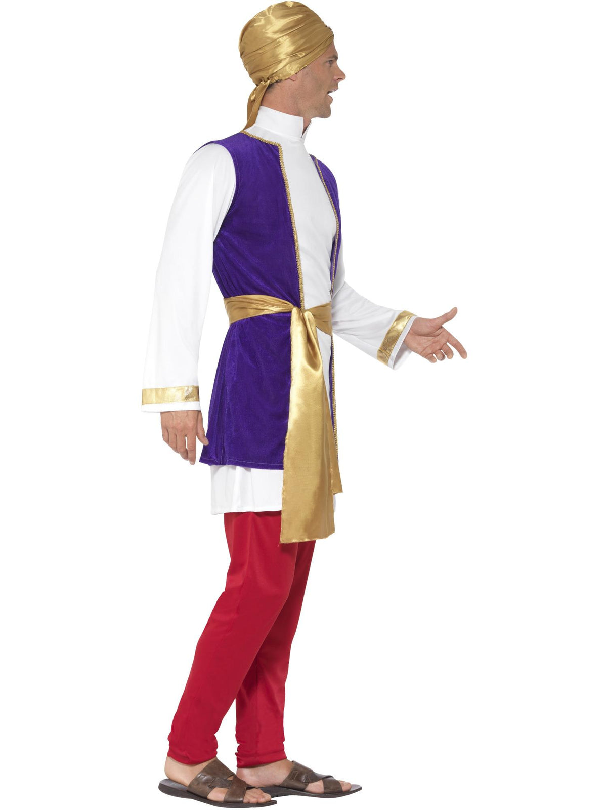 Arabian Prince Costume, Multi-Coloured 3