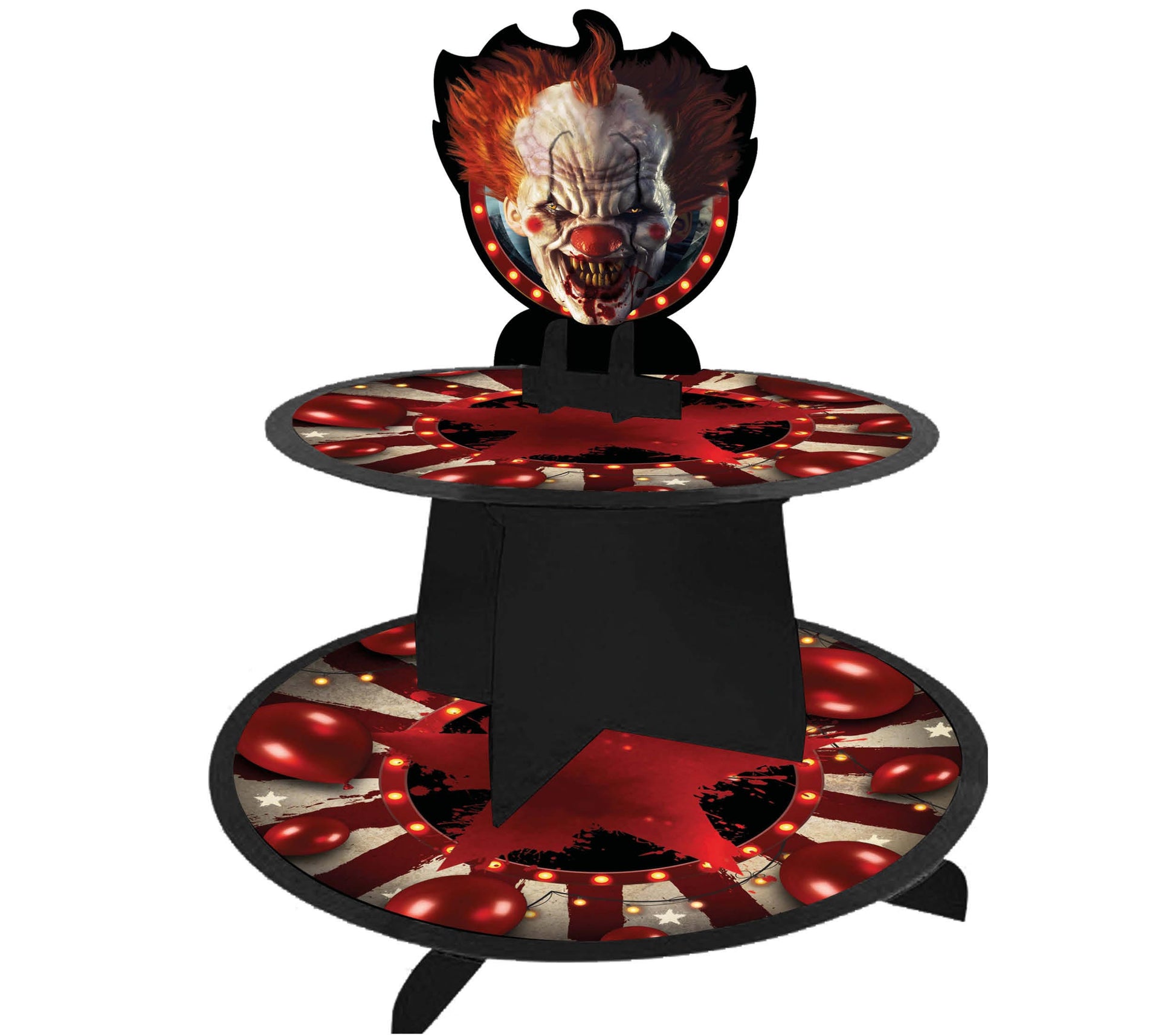 3-FLOOR TRAY, 40X30 CMS. CLOWN