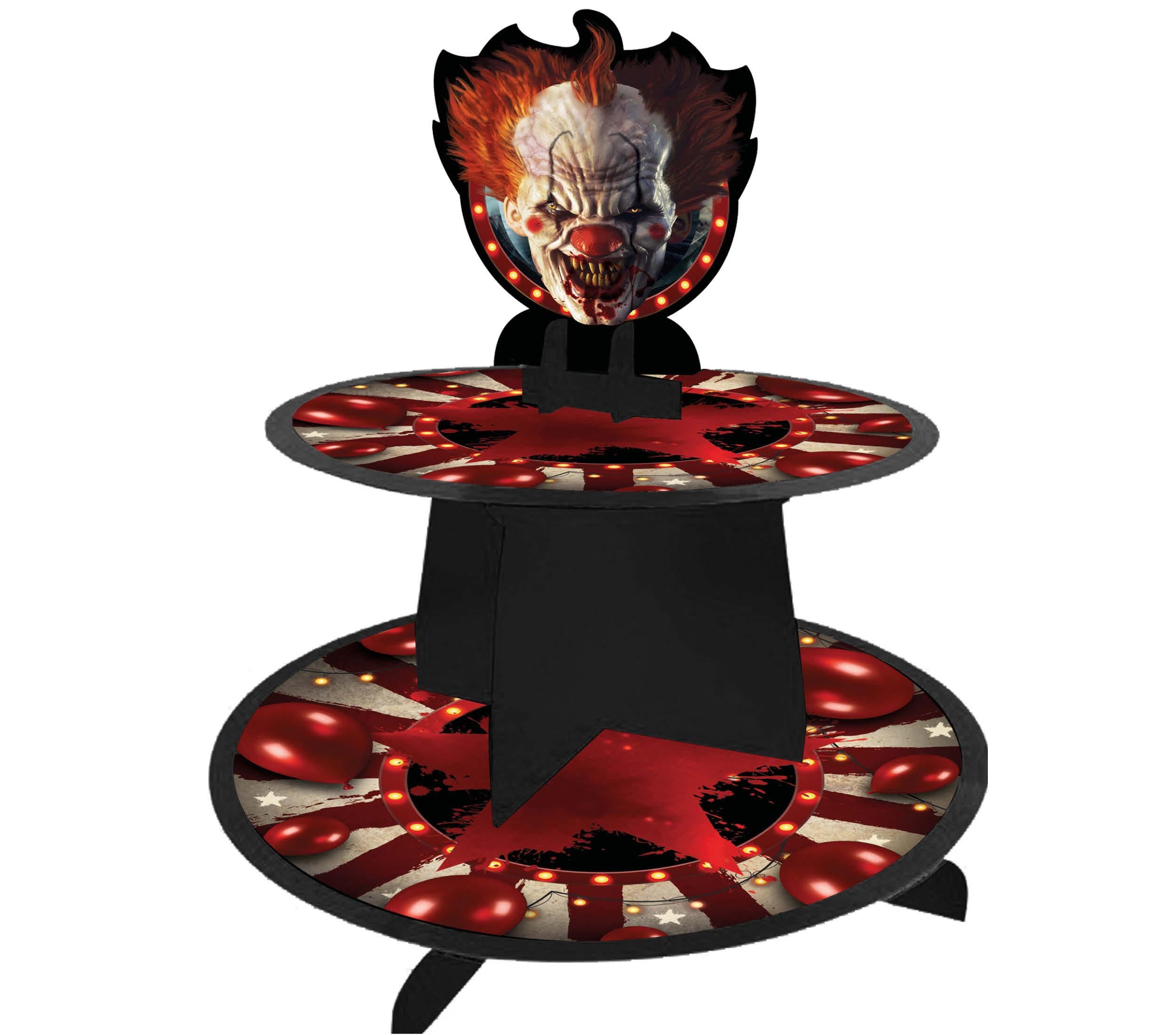 3-FLOOR TRAY, 40X30 CMS. CLOWN