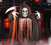 ARCH WITH CURTAIN, DEATH, INFLATABLE, 200X180 CMS.