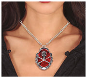 PIRATE RUBY MEDALLION 5 CMS.