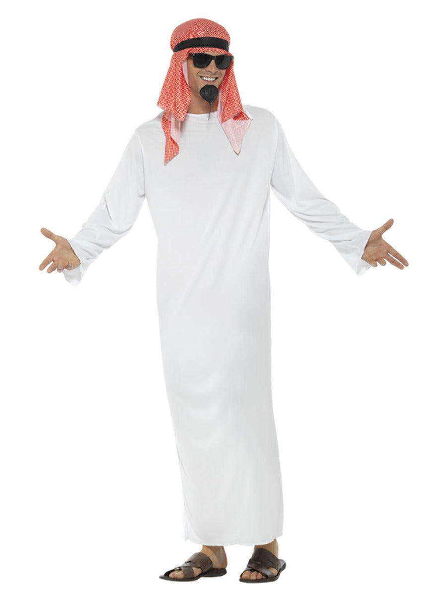 Fake Sheikh Costume, White - 5