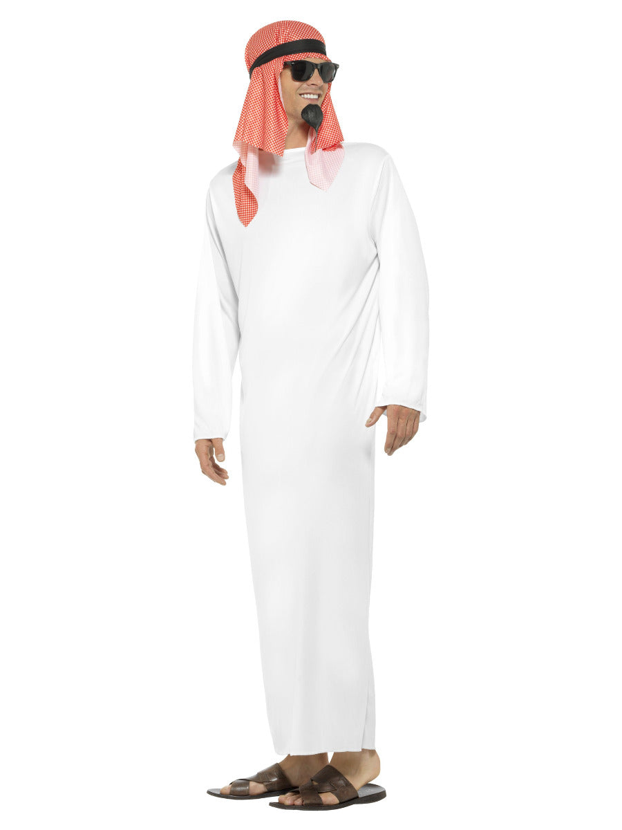 Fake Sheikh Costume, White - 4