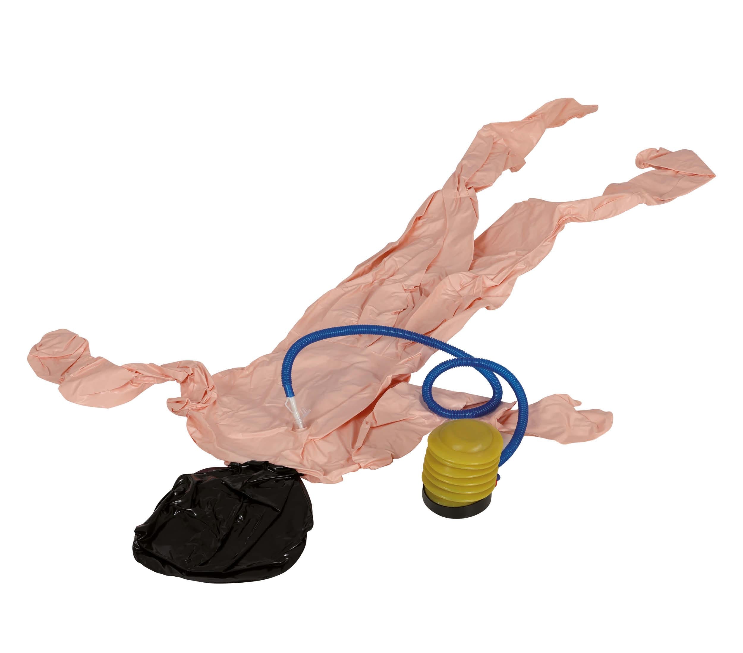 INFLATABLE SET OF DEAD MAN IN A BAG 178 CMS.