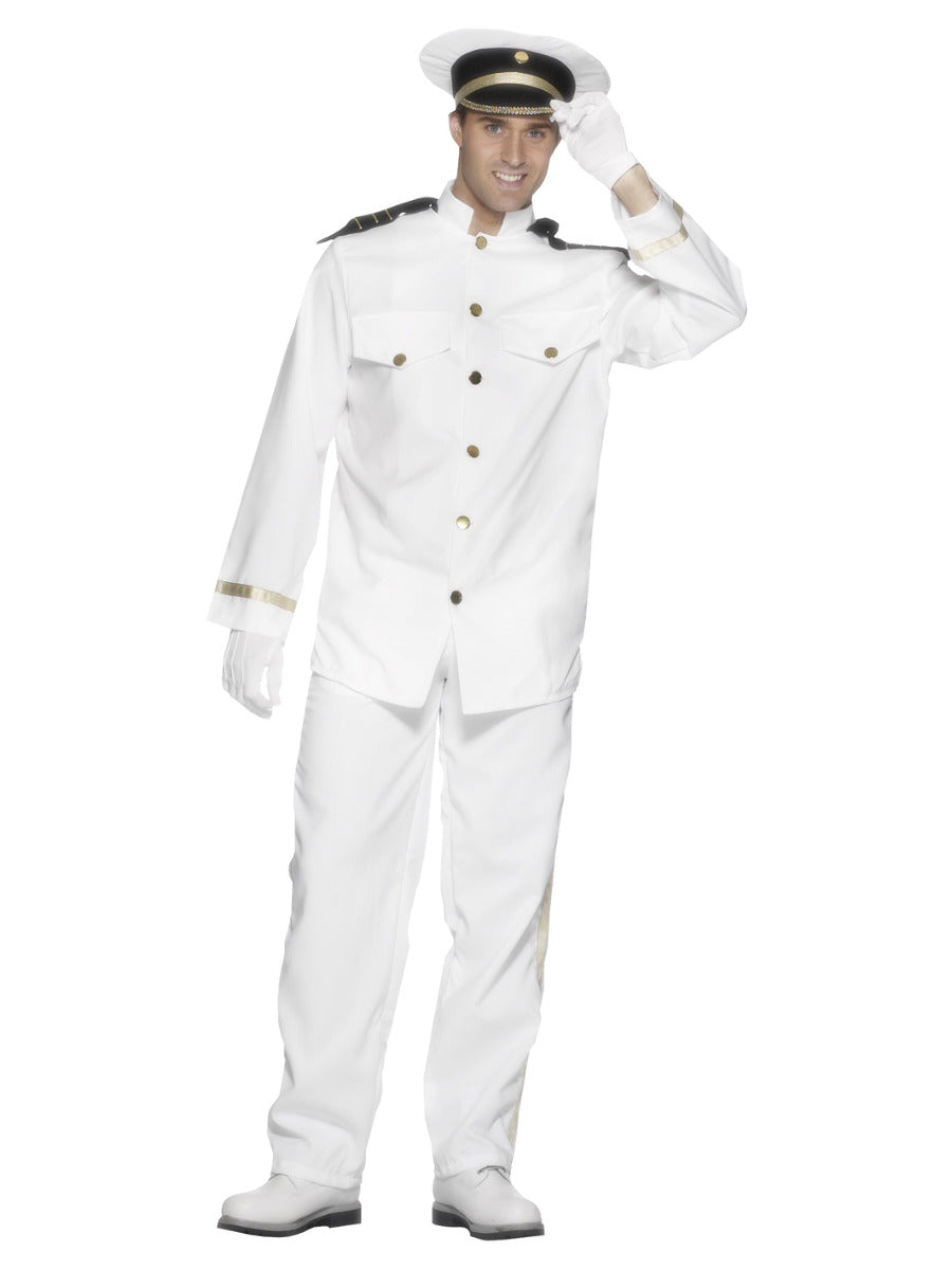 Captain Costume, White - 1