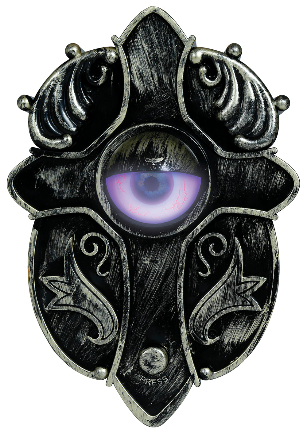DOORBELL WITH EYE, LIGHT, SOUND, MOVE. 20X14 CM