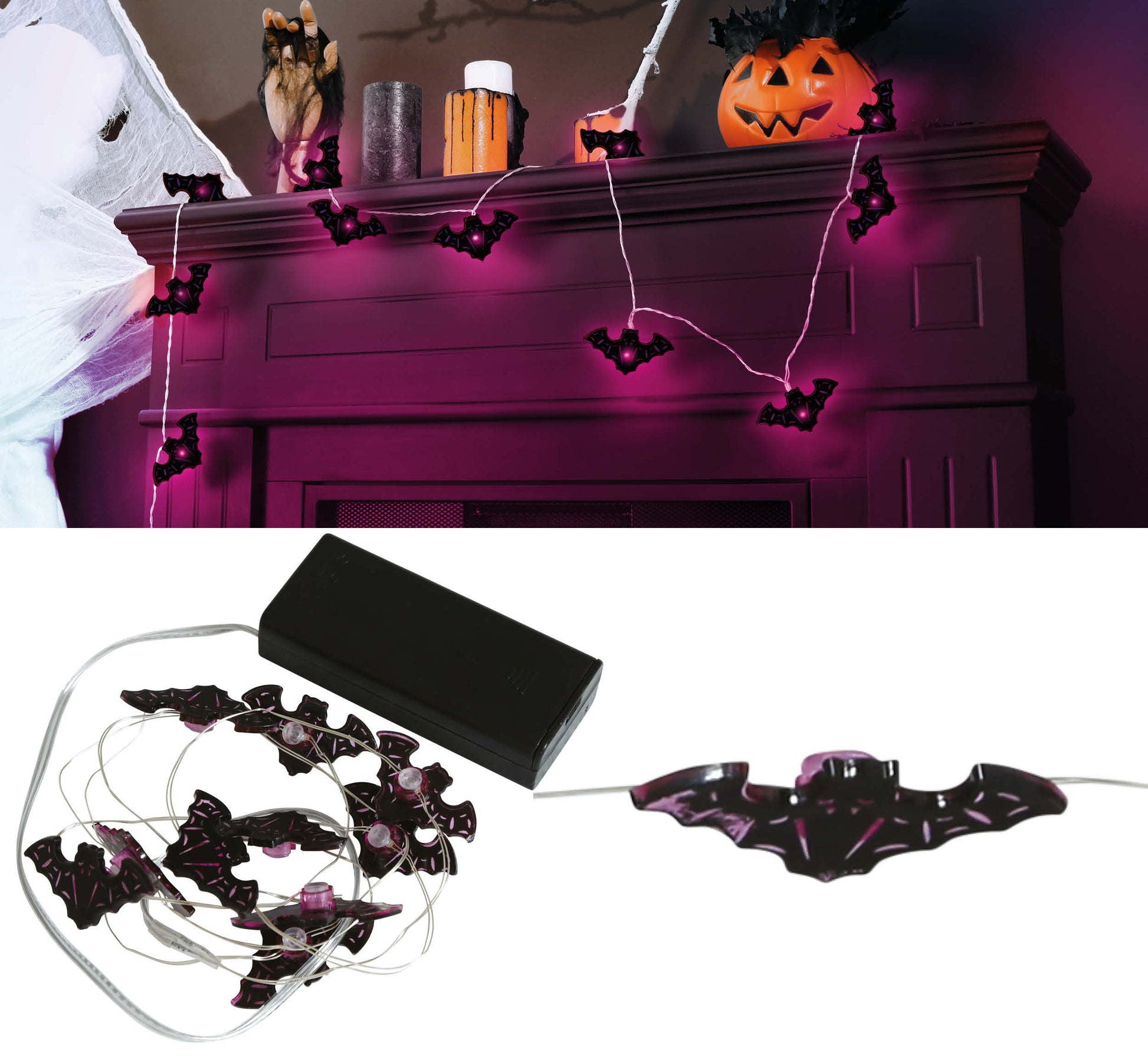 BATTERY STRING GARLAND, 120 CM