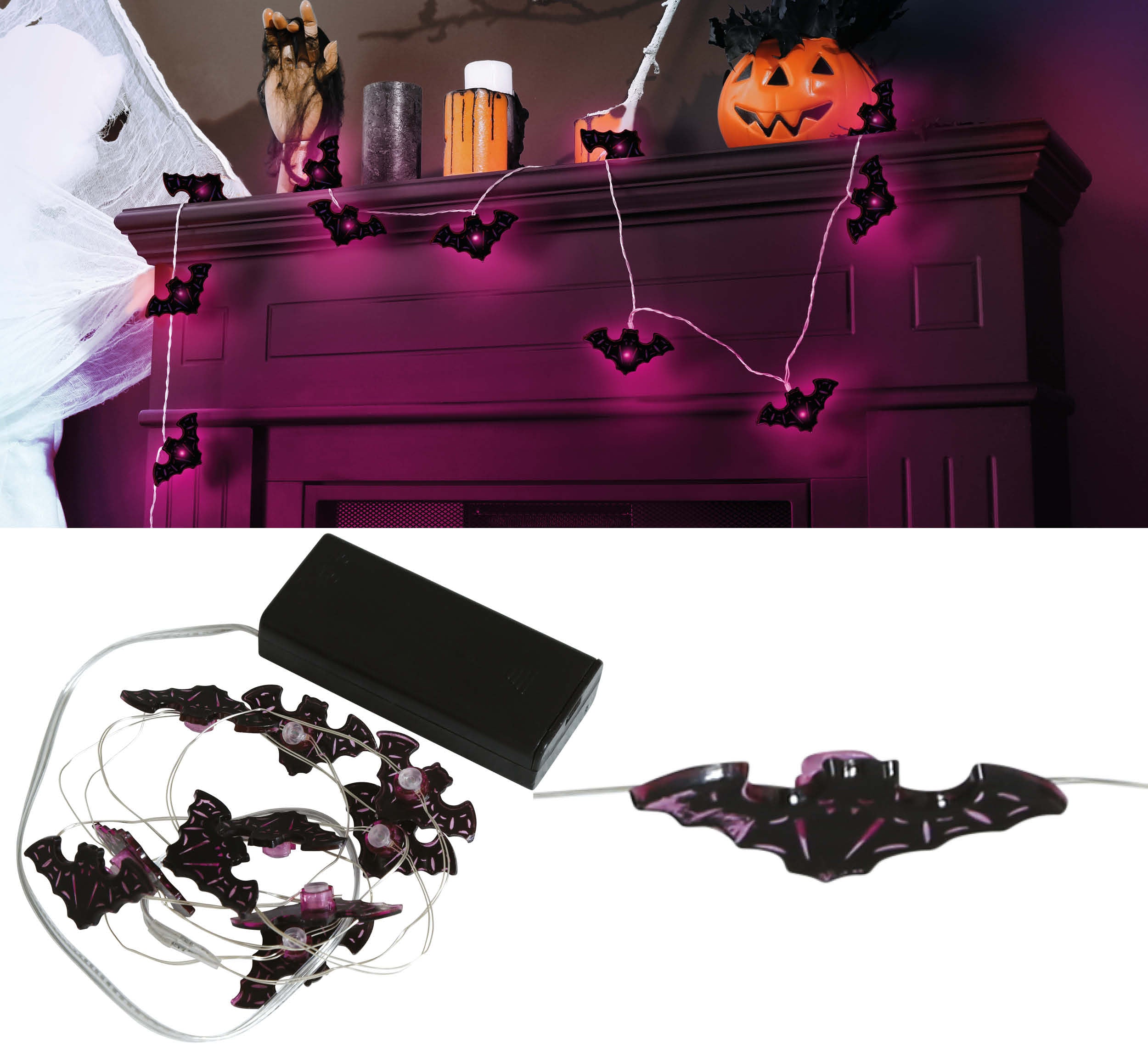 BATTERY STRING GARLAND, 120 CM