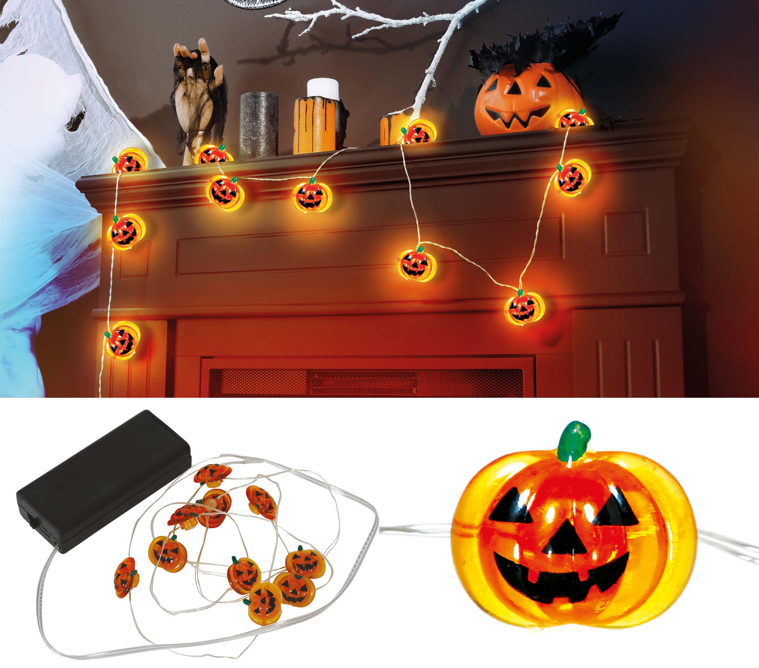BATTERY STRING GARLAND, 120 CM