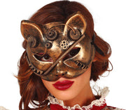 STEAMPUNK CAT MASK PVC