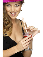 Dicky Sipping Reusable Straws, Pink 1