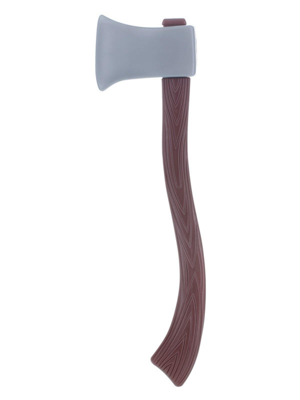 Wood Effect Toy Axe Prop, Brown - 2
