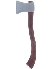 Wood Effect Toy Axe Prop, Brown 1