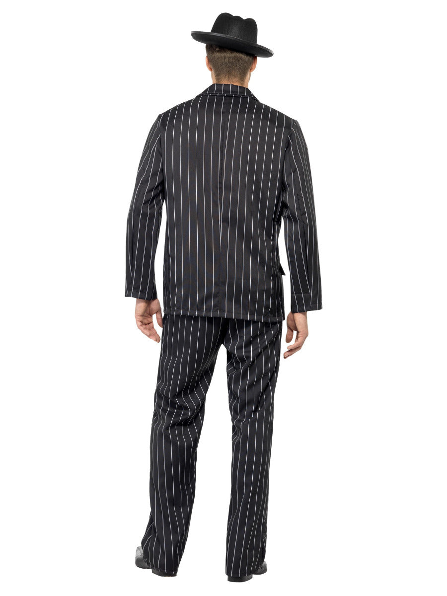 Zoot Suit Costume, Male, Black - 4