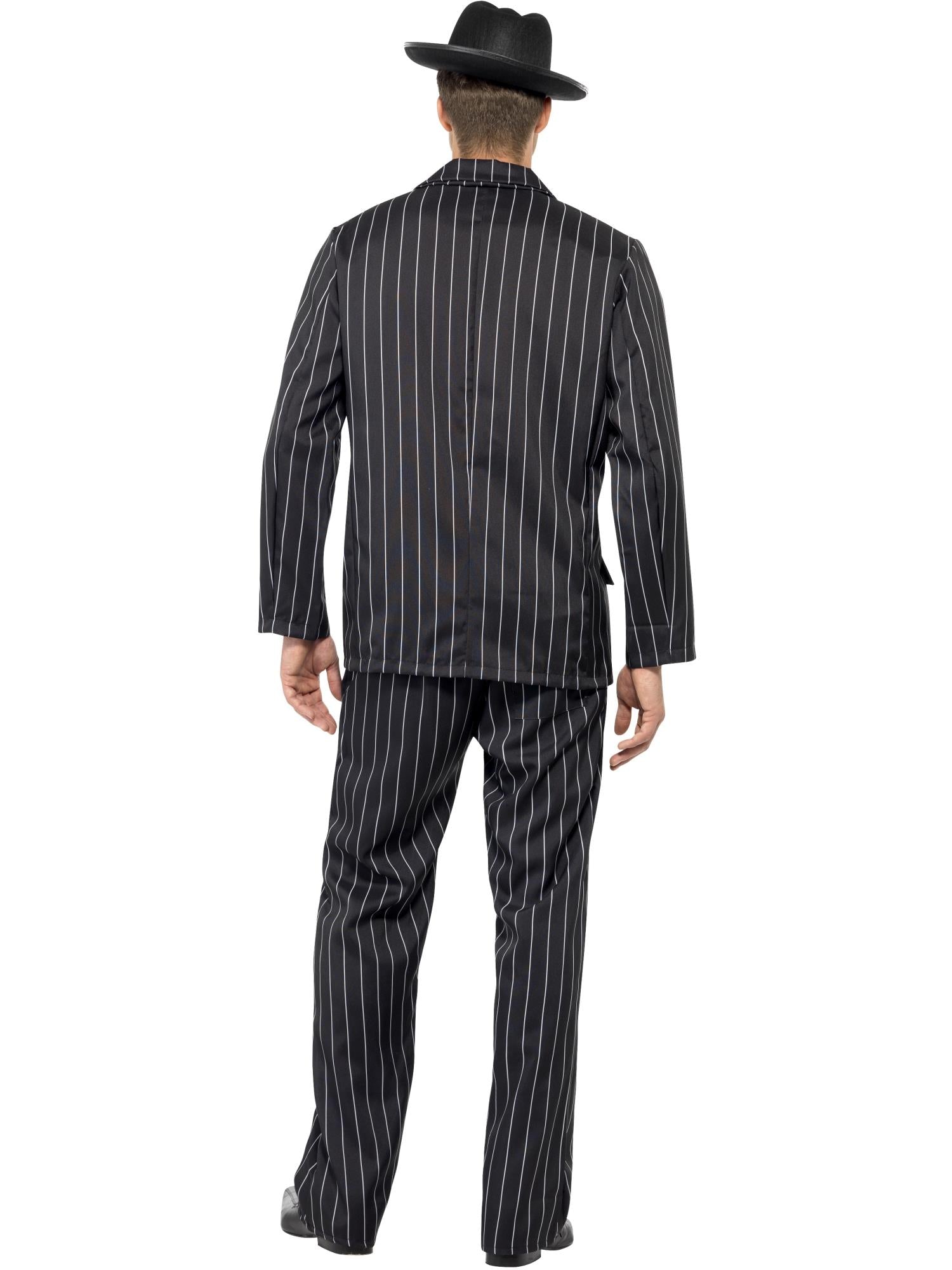 Zoot Suit Costume, Male, Black 2