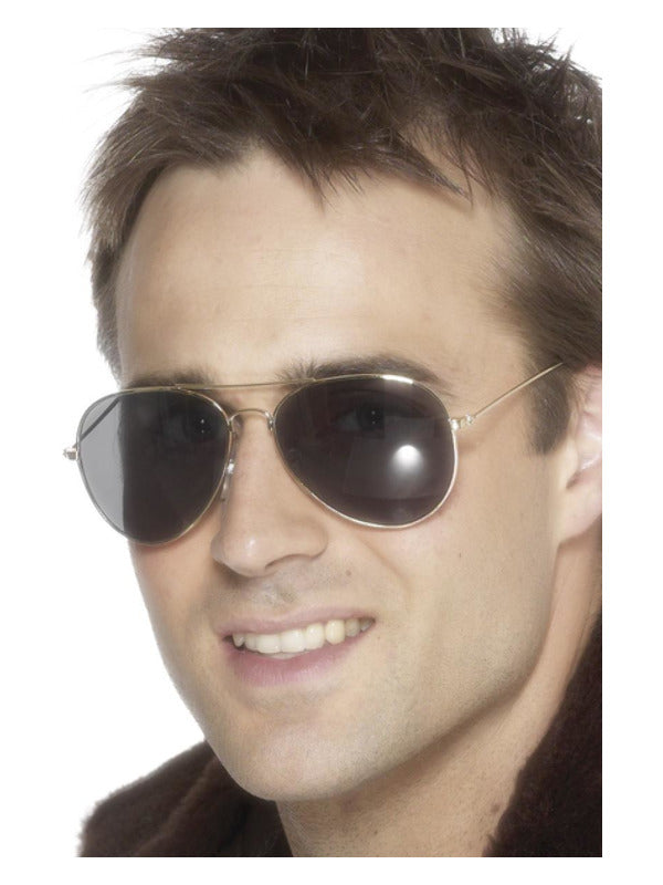 Aviator Specs, Silver - 2