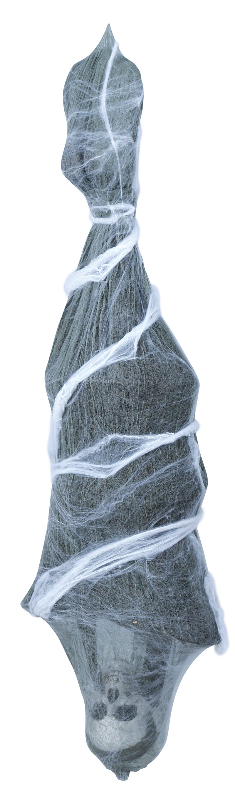 SKULL IN SPIDERWEB HANGING 120 CMS